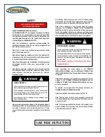 Preview for 3 page of Golden Tornado 8-CYLINDER Installation Manual