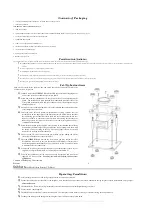 Preview for 3 page of Goldenote Stibbert Black Pearl III Owner'S Manual