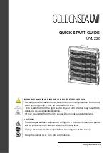 Предварительный просмотр 1 страницы GOLDENSEA UV UVL220 Quick Start Manual