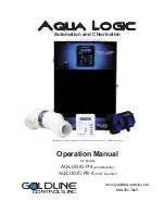 Preview for 1 page of Goldline Aqua Logic AQ-LOGIC-P-4 Operation Manual