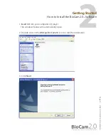Предварительный просмотр 9 страницы Goldline BioCam 2.0 User Manual