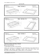 Предварительный просмотр 3 страницы Goldline GLDUAL 4 BZLPG-Cast Installation Instructions & Use & Care Manual