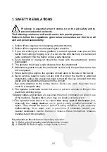 Предварительный просмотр 20 страницы GOLDONI FRESA 19 Operation And Maintenance Manual