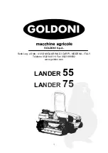 Preview for 2 page of GOLDONI LANDER 55 Manual