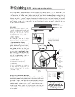 Preview for 1 page of Goldring GR1 Setup And Installation