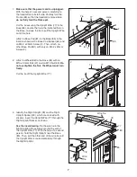 Предварительный просмотр 7 страницы Gold's Gym 450 User Manual