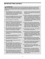 Preview for 3 page of Gold's Gym 605 CS PFTL66010.0 User Manual