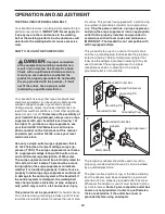 Preview for 12 page of Gold's Gym 605 CS PFTL66010.0 User Manual