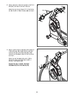 Предварительный просмотр 9 страницы Gold's Gym Crosstrainer 510 User Manual