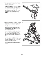 Предварительный просмотр 10 страницы Gold's Gym Crosstrainer 510 User Manual