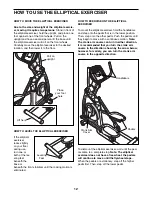 Предварительный просмотр 12 страницы Gold's Gym Crosstrainer 510 User Manual