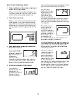 Предварительный просмотр 14 страницы Gold's Gym Crosstrainer 510 User Manual