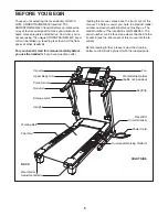 Preview for 5 page of Gold's Gym CrossTrainer 600 User Manual