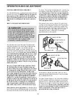 Preview for 11 page of Gold's Gym CrossTrainer 600 User Manual