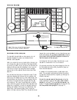 Предварительный просмотр 12 страницы Gold's Gym CrossTrainer 600 User Manual