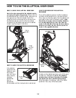 Предварительный просмотр 12 страницы Gold's Gym Crosstrainer Plus User Manual