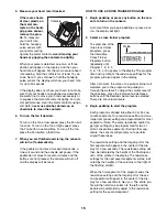 Preview for 15 page of Gold's Gym Crosstrainer Plus User Manual