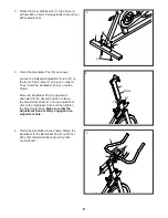 Preview for 6 page of Gold's Gym Cycle Trainer 310 User Manual