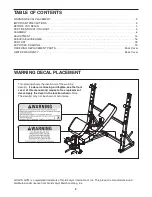 Preview for 2 page of Gold's Gym GGBE 1469.0 User Manual