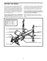 Preview for 4 page of Gold's Gym GGBE1067.0 User Manual