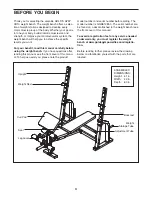 Preview for 4 page of Gold's Gym GGBE1285.0 User Manual