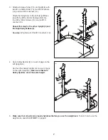 Предварительный просмотр 7 страницы Gold's Gym GGBE20615.0 User Manual