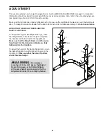 Preview for 8 page of Gold's Gym GGBE20615.0 User Manual