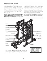 Preview for 4 page of Gold's Gym GGBE6974.1 User Manual