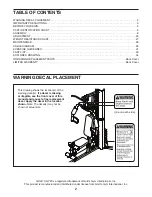 Preview for 2 page of Gold's Gym GGSY24613.3 User Manual