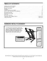 Preview for 2 page of Gold's Gym GGTL05609.0 User Manual