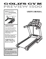 Gold's Gym GGTL14607.0 User Manual preview