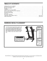 Preview for 2 page of Gold's Gym GGTL30611.0 User Manual