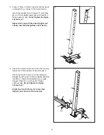 Предварительный просмотр 7 страницы Gold's Gym Platinum GGBE2558.0 User Manual