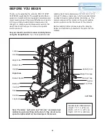 Preview for 4 page of Gold's Gym Platinum GGBE6958.1 User Manual