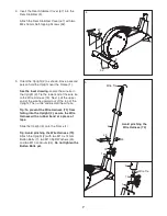 Preview for 7 page of Gold's Gym Stride Trainer 380 User Manual