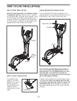 Preview for 14 page of Gold's Gym Stride Trainer 380 User Manual