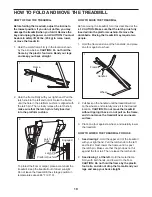 Preview for 19 page of Gold's Gym Stride Trainer 410 User Manual