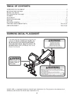 Preview for 2 page of Gold's Gym XR 7.9 GGBE6969.2 User Manual