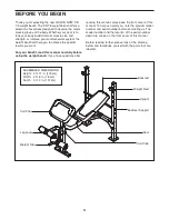 Preview for 4 page of Gold's Gym XR 7.9 GGBE6969.2 User Manual