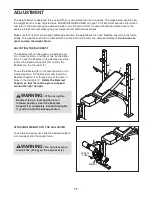 Preview for 11 page of Gold's Gym XR 7.9 GGBE6969.2 User Manual