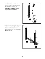 Preview for 8 page of Gold's Gym XR 8.1 User Manual