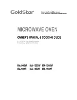 Preview for 1 page of Goldstar 3828W5A0445 Owner'S Manual & Cooking Manual