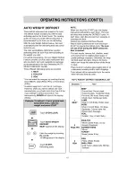 Preview for 15 page of Goldstar 3828W5A0445 Owner'S Manual & Cooking Manual