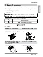 Preview for 3 page of Goldstar BG5200ER Owner'S Manual