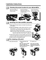 Preview for 8 page of Goldstar DH30 Owner'S Manual