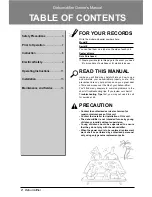 Preview for 2 page of Goldstar DH300E Owner'S Manual