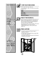 Preview for 2 page of Goldstar DH30E, DH40E, DH50E, DH50EL, D Owner'S Manual