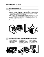 Предварительный просмотр 8 страницы Goldstar , DH4010B Owner'S Manual