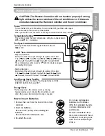 Preview for 17 page of Goldstar GL5004 Owner'S Manual