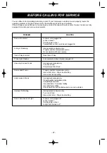 Preview for 27 page of Goldstar GMV1580TB Owner'S Manual